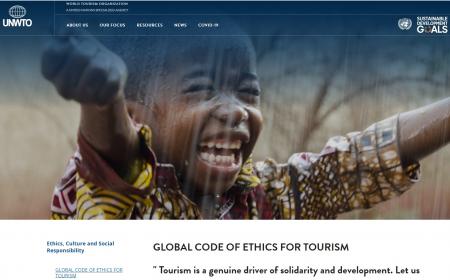 Global Code of Ethics for Tourism | ICCROM | Our Collections Matter